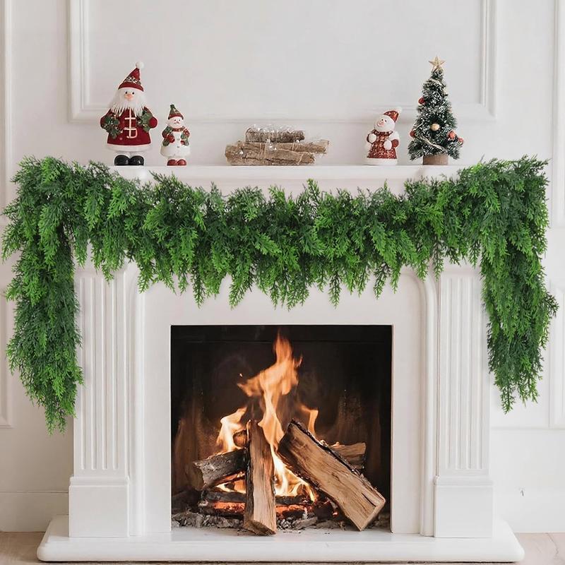 6 Ft Artificial Cedar Garland