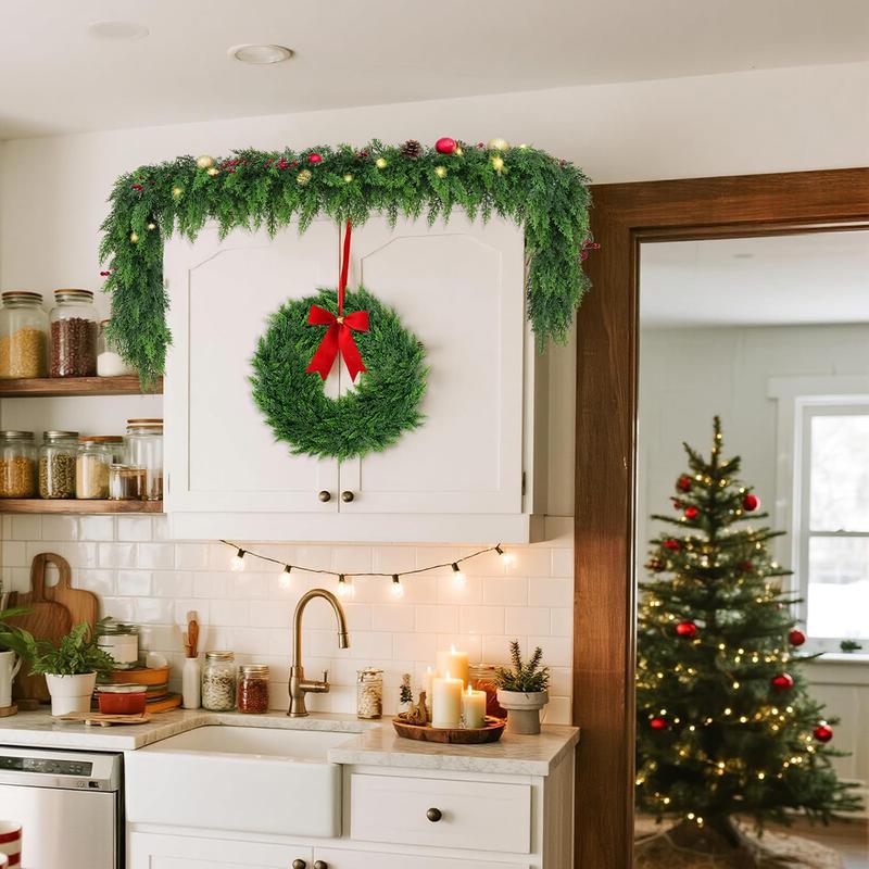 6 Ft Artificial Cedar Garland